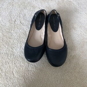Navy Antonio Melani Ballerina Flats